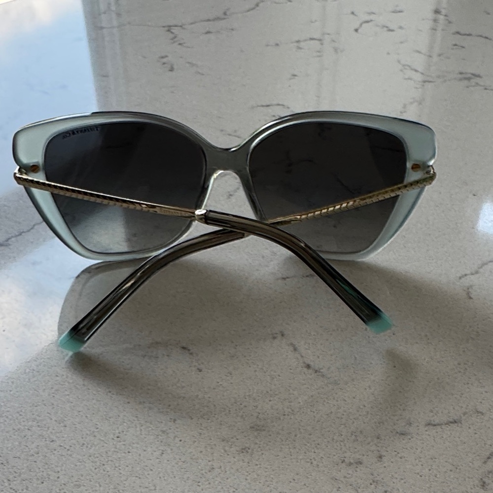 Tiffany & Co. Black Oversized Sunglasses - Picture 2 of 4